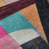 8' X 10' Blue Orange And Pink Abstract Washable Area Rug With UV Protection