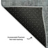5' X 8' Blue And Gray Abstract Washable Area Rug With UV Protection