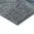 5' X 8' Blue And Gray Abstract Washable Area Rug With UV Protection