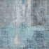 5' X 8' Blue And Gray Abstract Washable Area Rug With UV Protection
