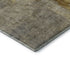 5' X 8' Granite Gray And Gold Abstract Washable Area Rug With UV Protection