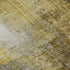 5' X 8' Granite Gray And Gold Abstract Washable Area Rug With UV Protection