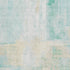 8' X 10' Teal And Ivory Abstract Washable Area Rug With UV Protection