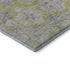 8' X 10' Artichoke Green And Blue Oriental Washable Area Rug With UV Protection