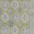 8' X 10' Artichoke Green And Blue Oriental Washable Area Rug With UV Protection