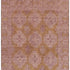 5' X 8' Blush And Orange Oriental Washable Area Rug With UV Protection