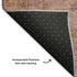 8' X 10' Blush And Orange Oriental Washable Area Rug With UV Protection