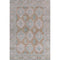 8' X 10' Terra Cotta And Teal Oriental Washable Area Rug With UV Protection
