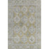 9' X 12' Wheat And Gray Oriental Washable Area Rug With UV Protection