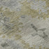 9' X 12' Wheat And Gray Oriental Washable Area Rug With UV Protection