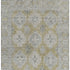 9' X 12' Wheat And Gray Oriental Washable Area Rug With UV Protection