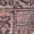 5' X 8' Rust And Gray Oriental Washable Area Rug With UV Protection