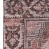 5' X 8' Rust And Gray Oriental Washable Area Rug With UV Protection