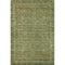 8' X 10' Artichoke Green And Copper Oriental Washable Area Rug With UV Protection
