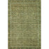 8' X 10' Artichoke Green And Copper Oriental Washable Area Rug With UV Protection