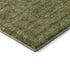8' X 10' Artichoke Green And Copper Oriental Washable Area Rug With UV Protection