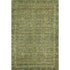 8' X 10' Artichoke Green And Copper Oriental Washable Area Rug With UV Protection