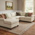 8' X 10' Copper And Beige Oriental Washable Area Rug With UV Protection