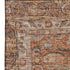 8' X 10' Copper And Beige Oriental Washable Area Rug With UV Protection