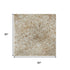 5' X 8' Coral And Ivory Oriental Washable Area Rug With UV Protection