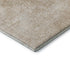 9' X 12' Coral And Ivory Oriental Washable Area Rug With UV Protection