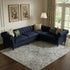 9' X 12' Gray And Ivory Oriental Washable Area Rug With UV Protection