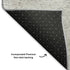 9' X 12' Gray And Ivory Oriental Washable Area Rug With UV Protection