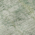 8' Artichoke Green And Beige Oriental Washable Round Rug With UV Protection
