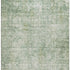 8' X 10' Artichoke Green And Beige Oriental Washable Area Rug With UV Protection