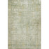 8' X 10' Beige And Green Oriental Washable Area Rug With UV Protection