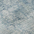 5' X 8' Blue And Ivory Oriental Washable Area Rug With UV Protection