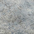 8' Blue And Ivory Abstract Washable Round Rug With UV Protection