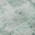 8' X 10' Aqua And Ivory Abstract Washable Area Rug With UV Protection
