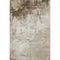 8' X 10' Brown And Beige Abstract Washable Area Rug With UV Protection