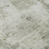 8' Taupe And Ivory Abstract Washable Round Rug With UV Protection