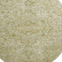 8' Beige And Gold Oriental Washable Round Rug With UV Protection