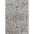 9' X 12' Ivory And Blue Oriental Washable Area Rug With UV Protection