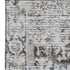 9' X 12' Ivory And Blue Oriental Washable Area Rug With UV Protection