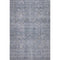 8' X 10' Blue And Gray Geometric Washable Area Rug With UV Protection