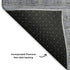 8' X 10' Blue And Gray Geometric Washable Area Rug With UV Protection