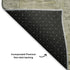 8' X 10' Taupe And Beige Oriental Washable Area Rug With UV Protection