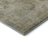 8' X 10' Taupe And Beige Oriental Washable Area Rug With UV Protection