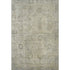 8' X 10' Taupe And Beige Oriental Washable Area Rug With UV Protection