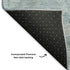 5' X 8' Blue And Ivory Damask Washable Area Rug With UV Protection