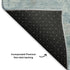 8' X 10' Blue And Ivory Damask Washable Area Rug With UV Protection