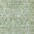 8' X 10' Artichoke Green And Ivory Oriental Washable Area Rug With UV Protection