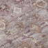 5' X 8' Blush And Ivory Oriental Washable Area Rug With UV Protection
