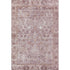 8' X 10' Blush And Ivory Oriental Washable Area Rug With UV Protection