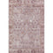 8' X 10' Blush And Ivory Oriental Washable Area Rug With UV Protection