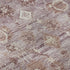 8' X 10' Blush And Ivory Oriental Washable Area Rug With UV Protection